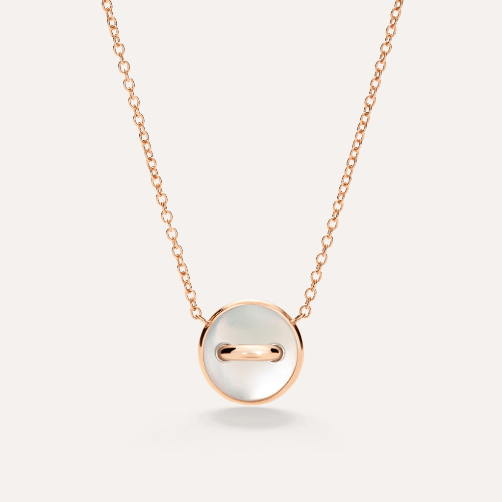 Pomellato Pom Pom Dot collier roodgoud met diamant - PCC4030 O7WHR DB0ON - #3 Pomellato Pom Pom Dot collier roodgoud met diamant - PCC4030 O7WHR DB0ON - #3