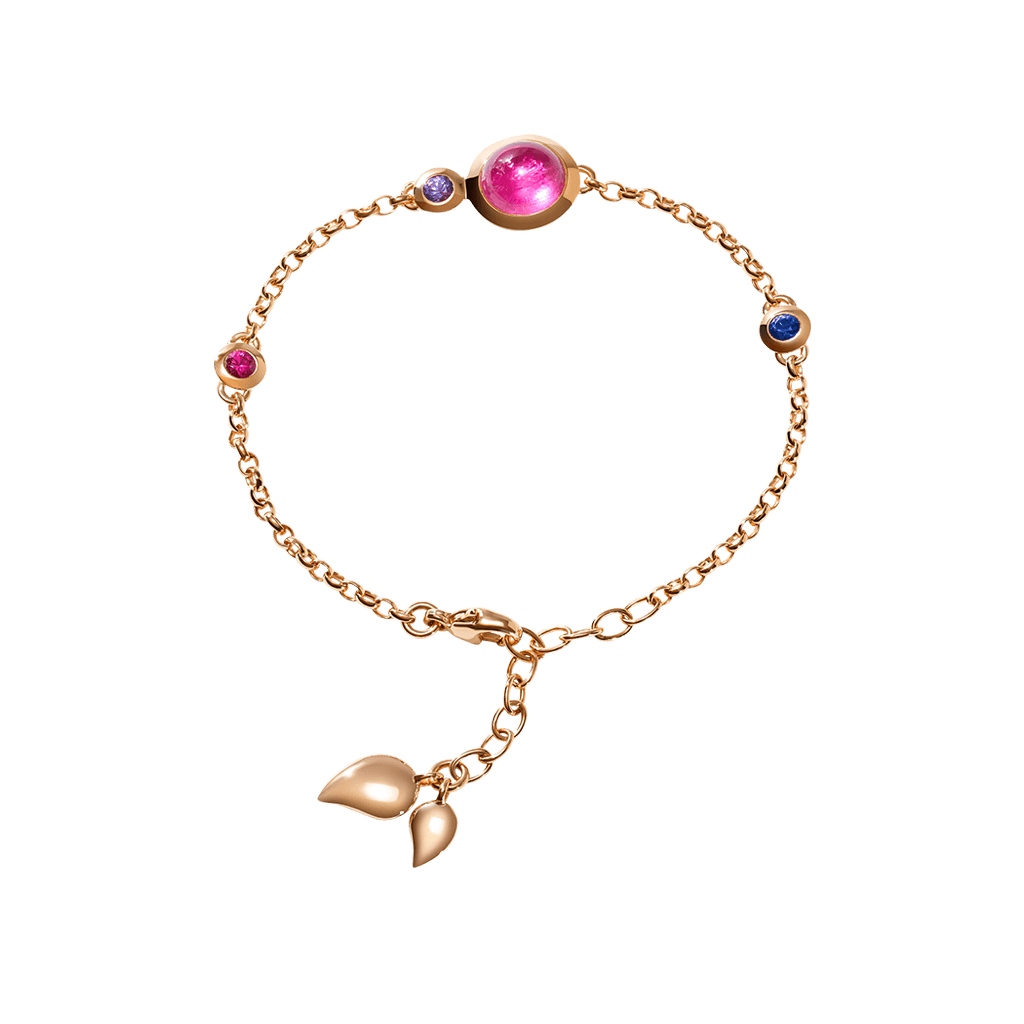 Tamara Comolli Bouton Wild Berry armband roodgoud met saffier - B-BOU-c-WB-rg - #3 Tamara Comolli Bouton Wild Berry armband roodgoud met saffier - B-BOU-c-WB-rg - #3