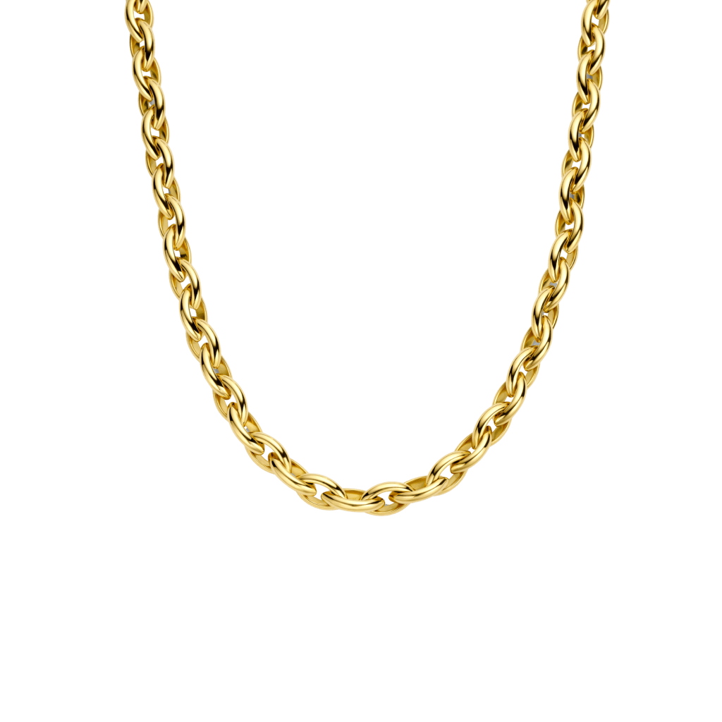 Schaap en Citroen Essentials collier geelgoud - #1 Schaap en Citroen Essentials collier geelgoud - #1