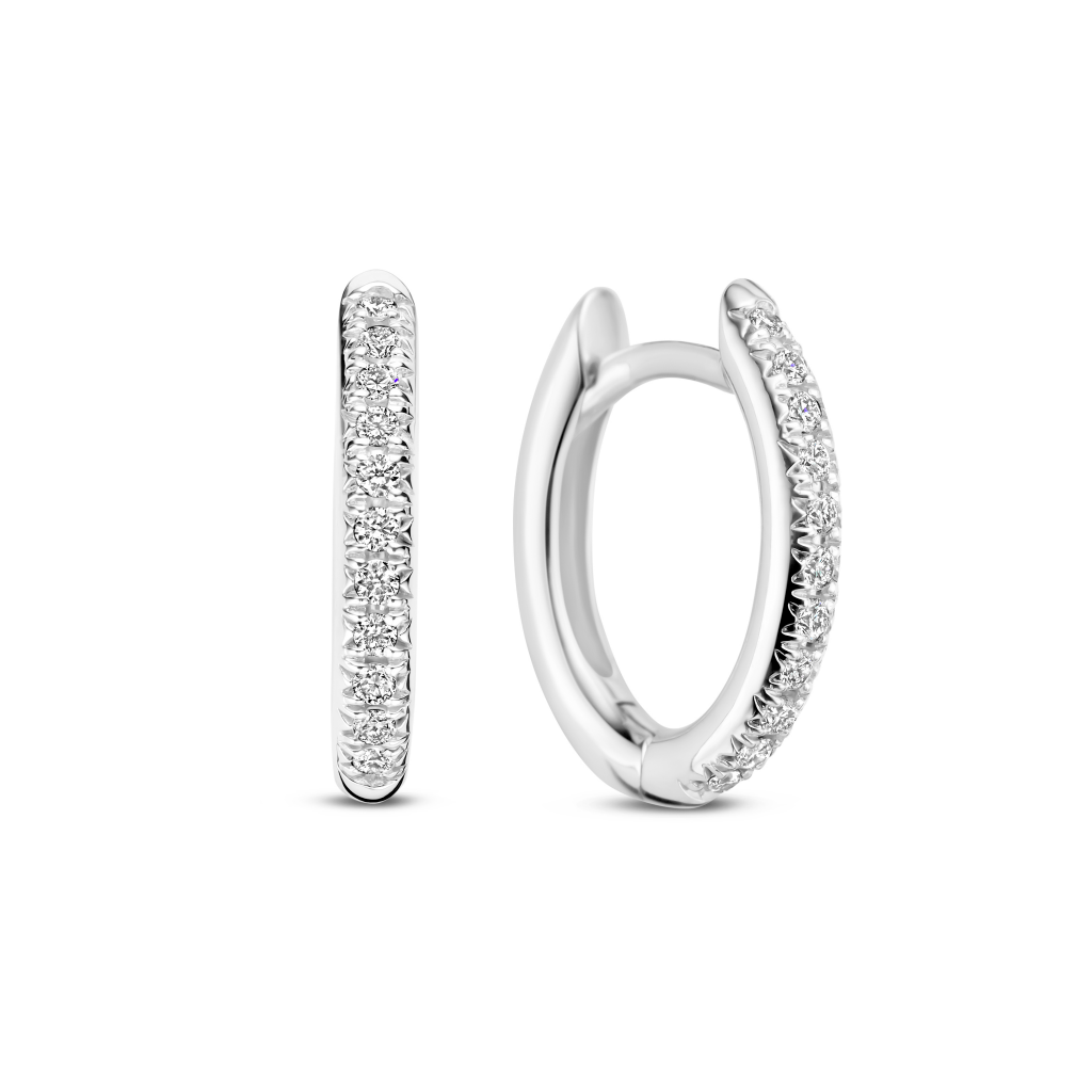 Schaap en Citroen Diamonds oorsieraad witgoud met diamant - #2 Schaap en Citroen Diamonds oorsieraad witgoud met diamant - #2