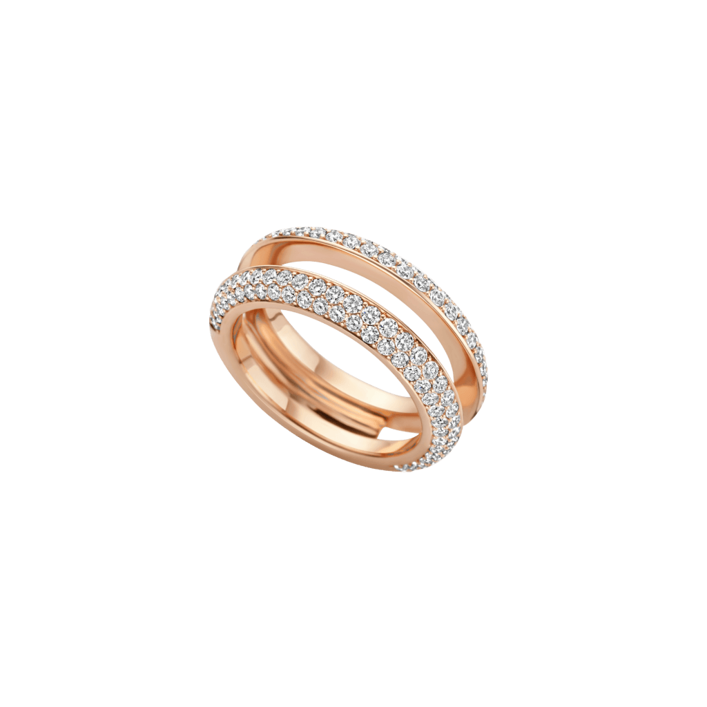 Schaap en Citroen Diamonds ring roodgoud met diamant - #1 Schaap en Citroen Diamonds ring roodgoud met diamant - #1