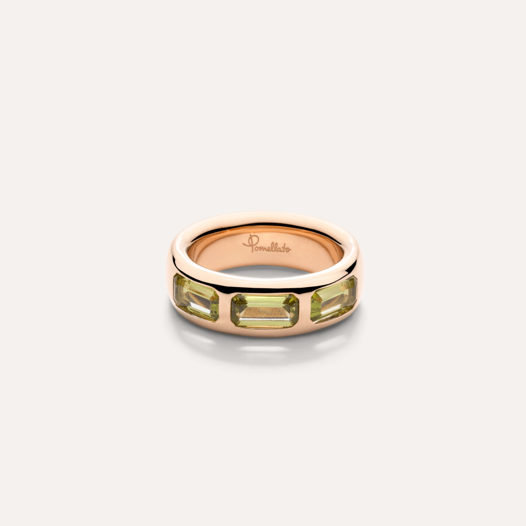 Pomellato Iconica ring roodgoud met peridoot - PAC3020 O7000 000EY - #3 Pomellato Iconica ring roodgoud met peridoot - PAC3020 O7000 000EY - #3
