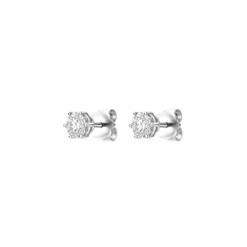 Schaap en Citroen Diamonds oorsieraad witgoud met diamant - #2 Schaap en Citroen Diamonds oorsieraad witgoud met diamant - #2