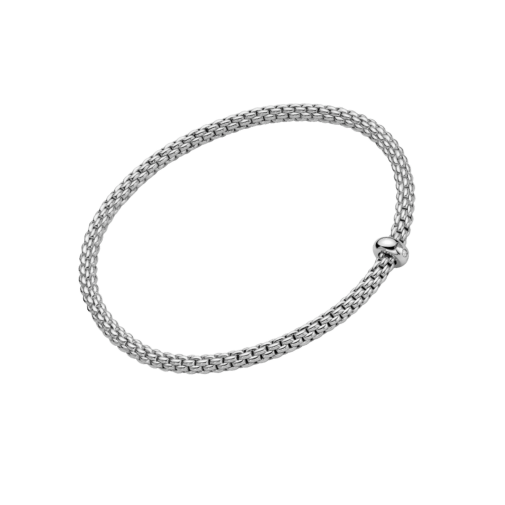 FOPE Prima armband witgoud met diamant - 01M08BX_BB_B_XBX_00L - #1 FOPE Prima armband witgoud met diamant - 01M08BX_BB_B_XBX_00L - #1