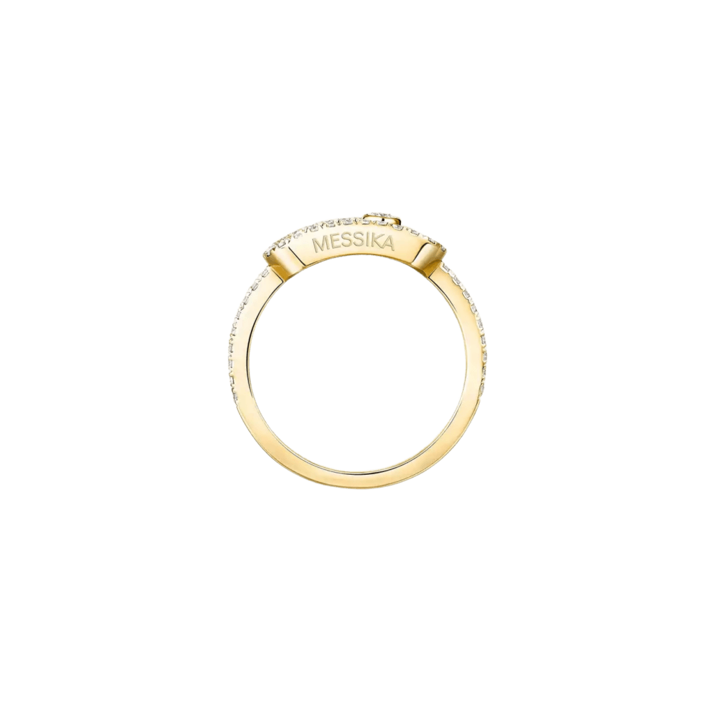 Messika Move Uno ring geelgoud met diamant - 12113-YG - #5 Messika Move Uno ring geelgoud met diamant - 12113-YG - #5