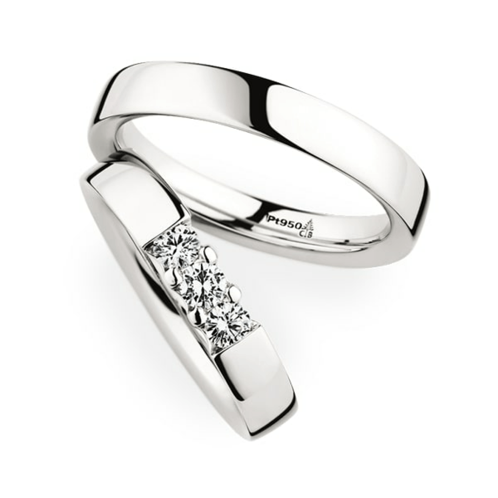 Trouwring Classic Love Collection platina - 280001 - #2 Trouwring Classic Love Collection platina - 280001 - #2