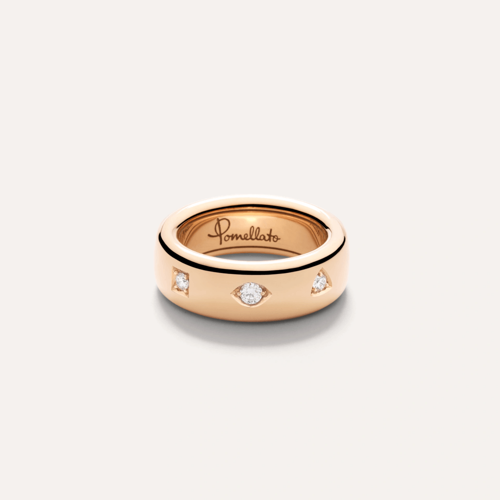 Pomellato Iconica ring roodgoud met diamant - PAC4006 O7000 DB000 - #2 Pomellato Iconica ring roodgoud met diamant - PAC4006 O7000 DB000 - #2