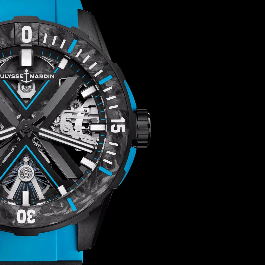 Ulysse Nardin Diver X Skeleton Azur 44mm - 3723-170-2B/3A - #4 Ulysse Nardin Diver X Skeleton Azur 44mm - 3723-170-2B/3A - #4