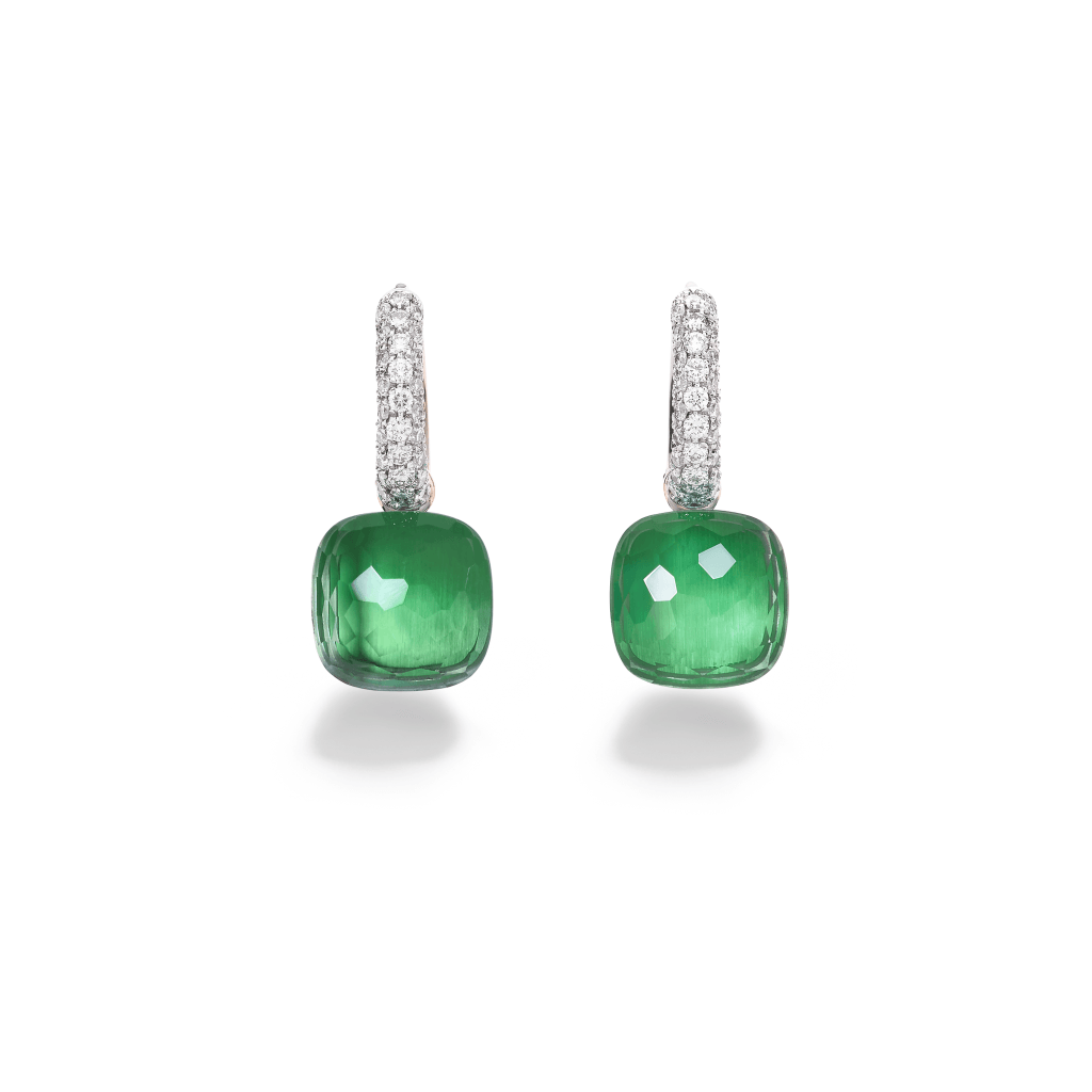 Pomellato Nudo Diamonds oorsieraad roodgoud met diamant - POB4010 O6WHR BPAAV - #2 Pomellato Nudo Diamonds oorsieraad roodgoud met diamant - POB4010 O6WHR BPAAV - #2