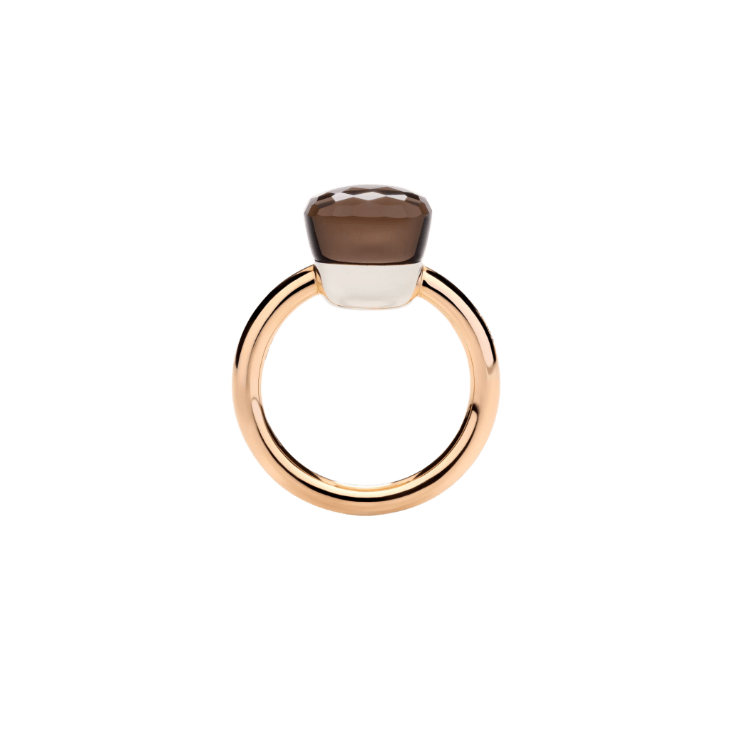 Pomellato Nudo ring roodgoud met kwarts - PAA1100 O6000 000QF - #5 Pomellato Nudo ring roodgoud met kwarts - PAA1100 O6000 000QF - #5