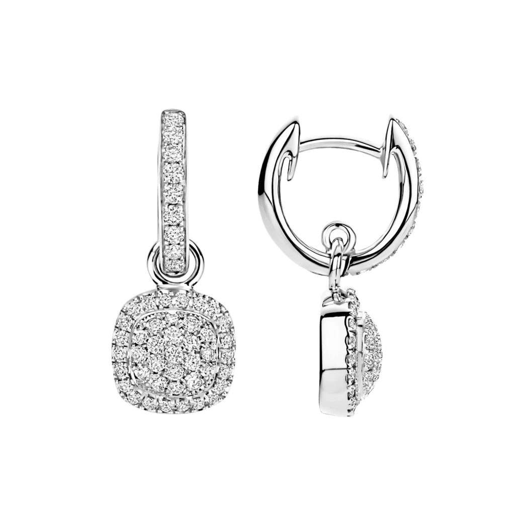 Tirisi Jewelry Milano Sweeties oorsieraad witgoud - TE9331DW - #2 Tirisi Jewelry Milano Sweeties oorsieraad witgoud - TE9331DW - #2