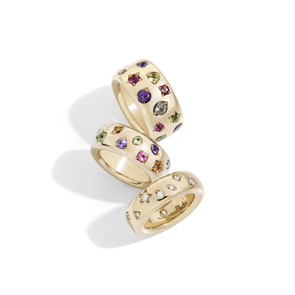 Pomellato Iconica ring roodgoud met diversen kleurstenen - PAB9012 O7000 000VA - #5 Pomellato Iconica ring roodgoud met diversen kleurstenen - PAB9012 O7000 000VA - #5