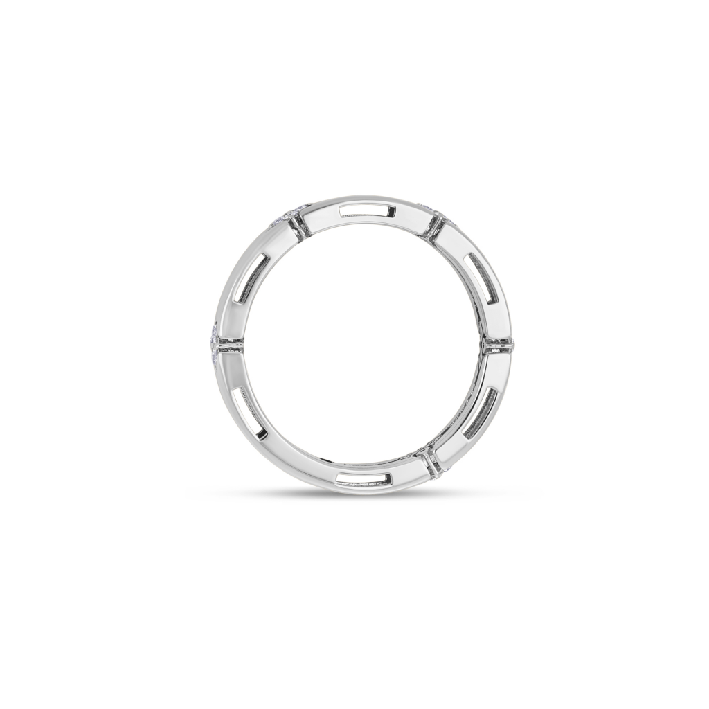 Roberto Coin Love In Verona ring witgoud met diamant - ADR777RI3820 - #3 Roberto Coin Love In Verona ring witgoud met diamant - ADR777RI3820 - #3
