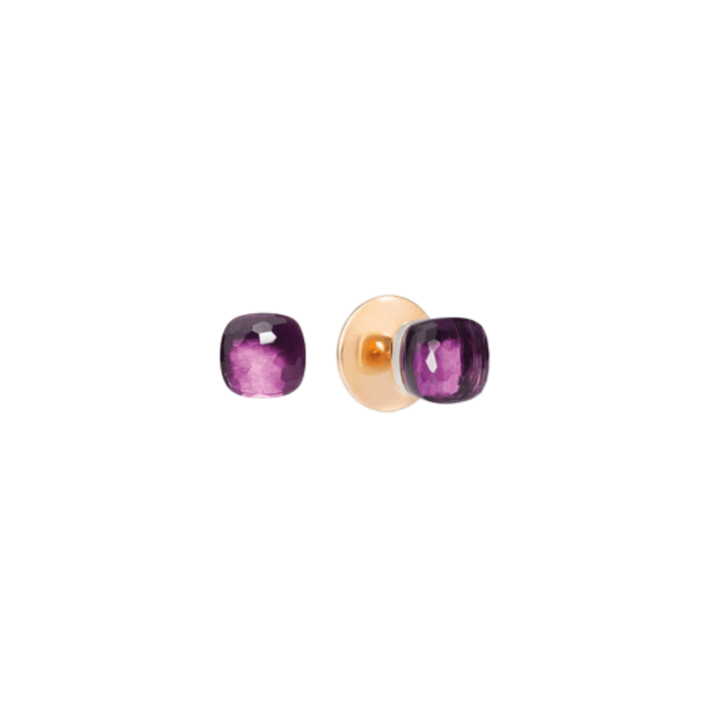 Pomellato Nudo Petit oorsieraad roodgoud met amethist - POB6010 O6000 000OI - #1 Pomellato Nudo Petit oorsieraad roodgoud met amethist - POB6010 O6000 000OI - #1