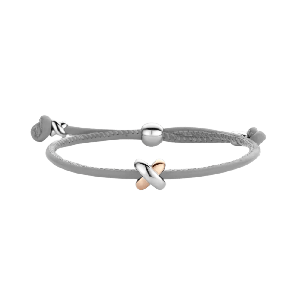Tirisi Moda Kisses armband geelgoud - TM2130BG(2P) - #1 Tirisi Moda Kisses armband geelgoud - TM2130BG(2P) - #1
