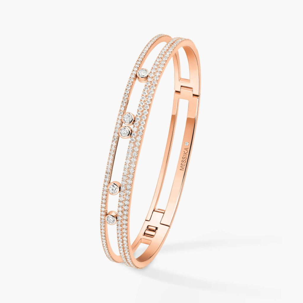 Messika Move Romane armband roodgoud met diamant - 13914-PG - #4 Messika Move Romane armband roodgoud met diamant - 13914-PG - #4