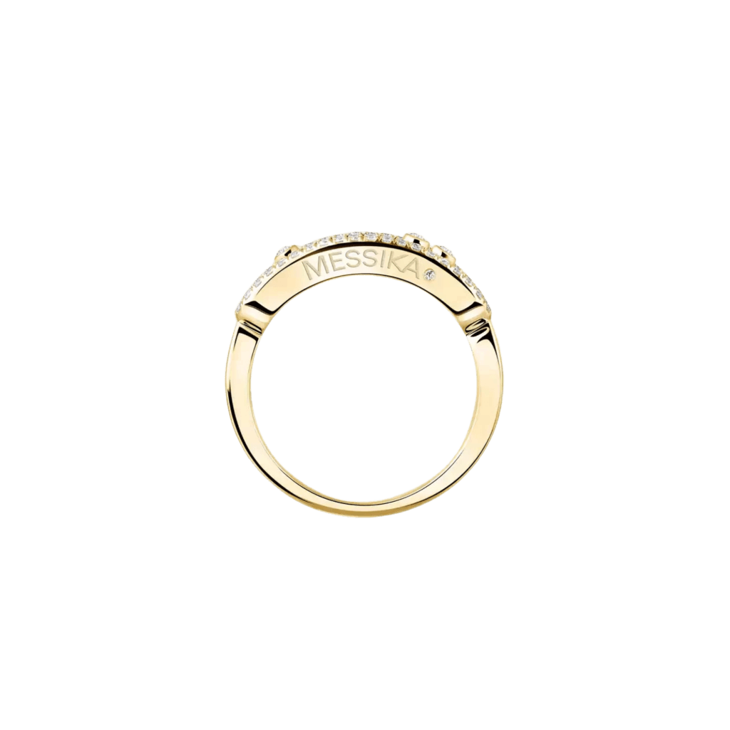 Messika Move Classique Small Model ring geelgoud met diamant - 4683-YG - #2 Messika Move Classique Small Model ring geelgoud met diamant - 4683-YG - #2