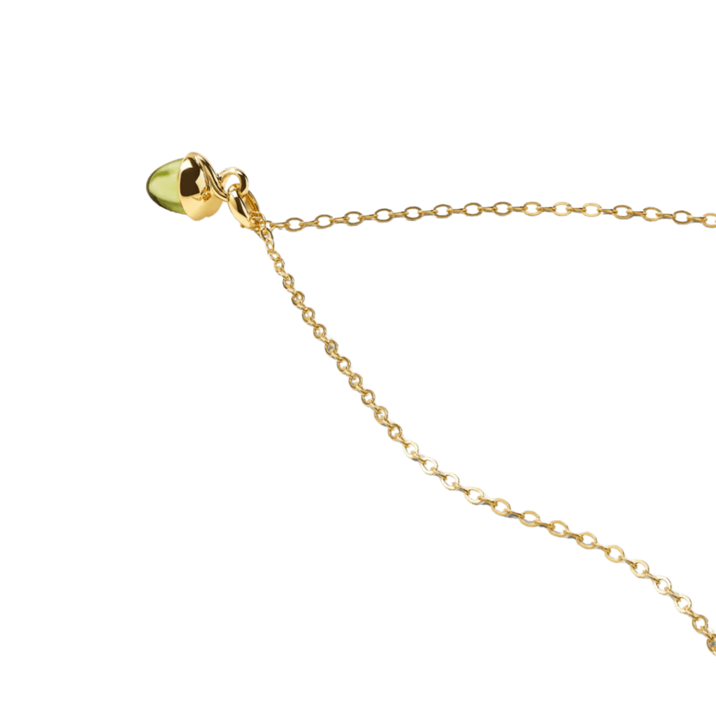Tamara Comolli Mikado collier geelgoud met peridoot - N-MM-Per-yg - #3 Tamara Comolli Mikado collier geelgoud met peridoot - N-MM-Per-yg - #3