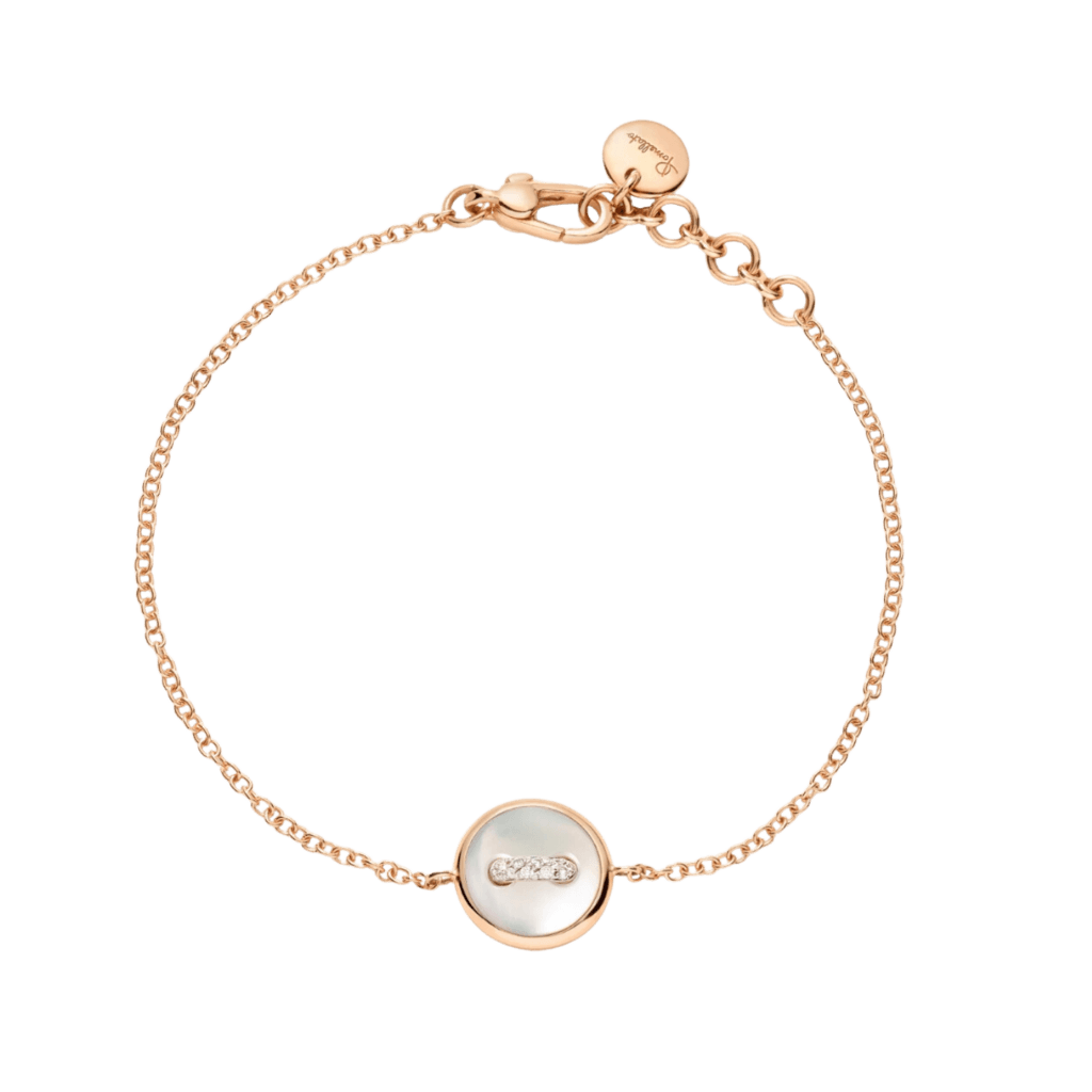 Pomellato Pom Pom Dot armband roodgoud met diamant - PBC4030 O7WHR DB0MP - #1 Pomellato Pom Pom Dot armband roodgoud met diamant - PBC4030 O7WHR DB0MP - #1