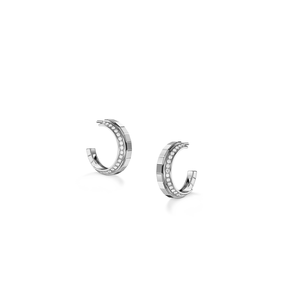 Chopard Ice Cube Mini oorsieraad witgoud met diamant - 837008-1001 - #5 Chopard Ice Cube Mini oorsieraad witgoud met diamant - 837008-1001 - #5