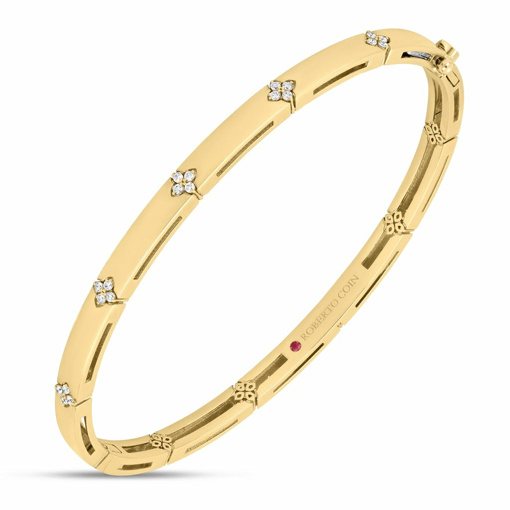 Roberto Coin Love In Verona armband geelgoud met diamant - ADR777BA3820 - #2 Roberto Coin Love In Verona armband geelgoud met diamant - ADR777BA3820 - #2