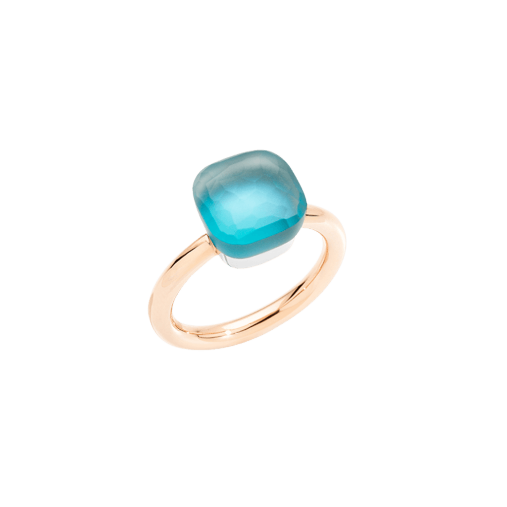 Pomellato Nudo Gele ring roodgoud met parelmoer - PAA1100 O6000 SYMTU - #1 Pomellato Nudo Gele ring roodgoud met parelmoer - PAA1100 O6000 SYMTU - #1