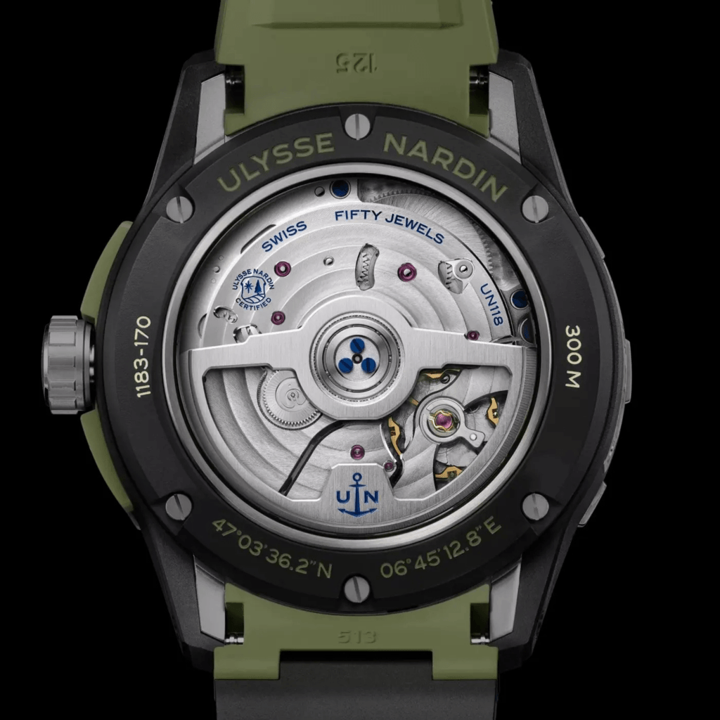 Ulysse Nardin Diver Net Ops 44mm - 1183-170-8A/3A - #3 Ulysse Nardin Diver Net Ops 44mm - 1183-170-8A/3A - #3