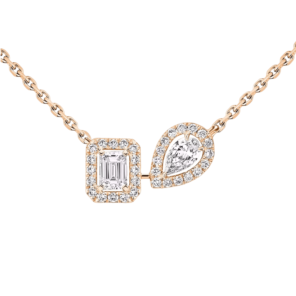 Messika My Twin collier roodgoud - 14534-PG - #2 Messika My Twin collier roodgoud - 14534-PG - #2