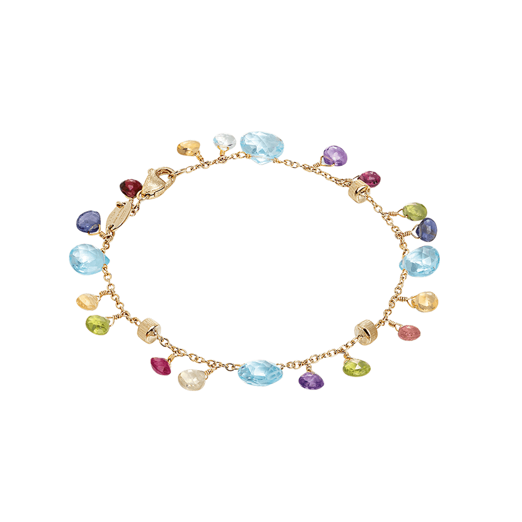 Marco Bicego Paradise armband geelgoud met diversen kleurstenen - BB2584-MIX01T - #2 Marco Bicego Paradise armband geelgoud met diversen kleurstenen - BB2584-MIX01T - #2