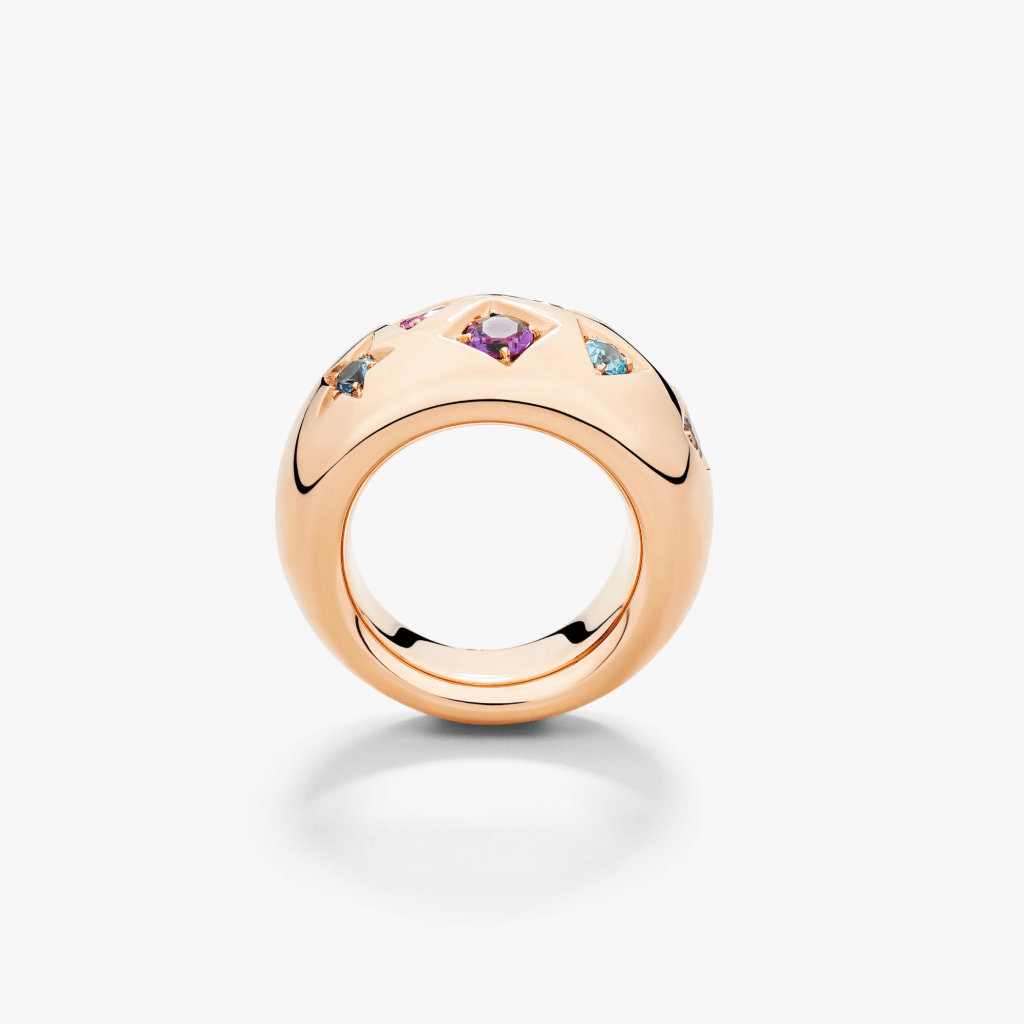 Pomellato Iconica ring roodgoud met diversen kleurstenen - PAC5007 O7000 000VA - #2 Pomellato Iconica ring roodgoud met diversen kleurstenen - PAC5007 O7000 000VA - #2