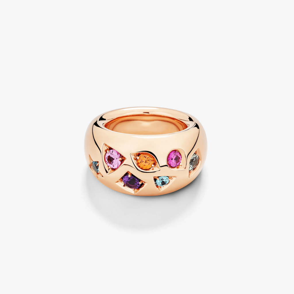 Pomellato Iconica ring roodgoud met diversen kleurstenen - PAC5007 O7000 000VA - #3 Pomellato Iconica ring roodgoud met diversen kleurstenen - PAC5007 O7000 000VA - #3