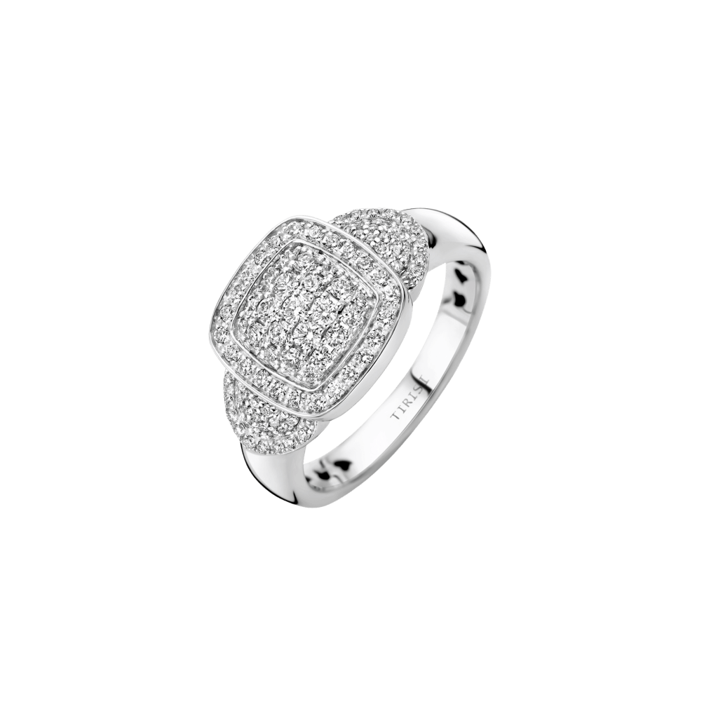 Tirisi Jewelry Milano Tre ring witgoud - TR9816DW - #4 Tirisi Jewelry Milano Tre ring witgoud - TR9816DW - #4