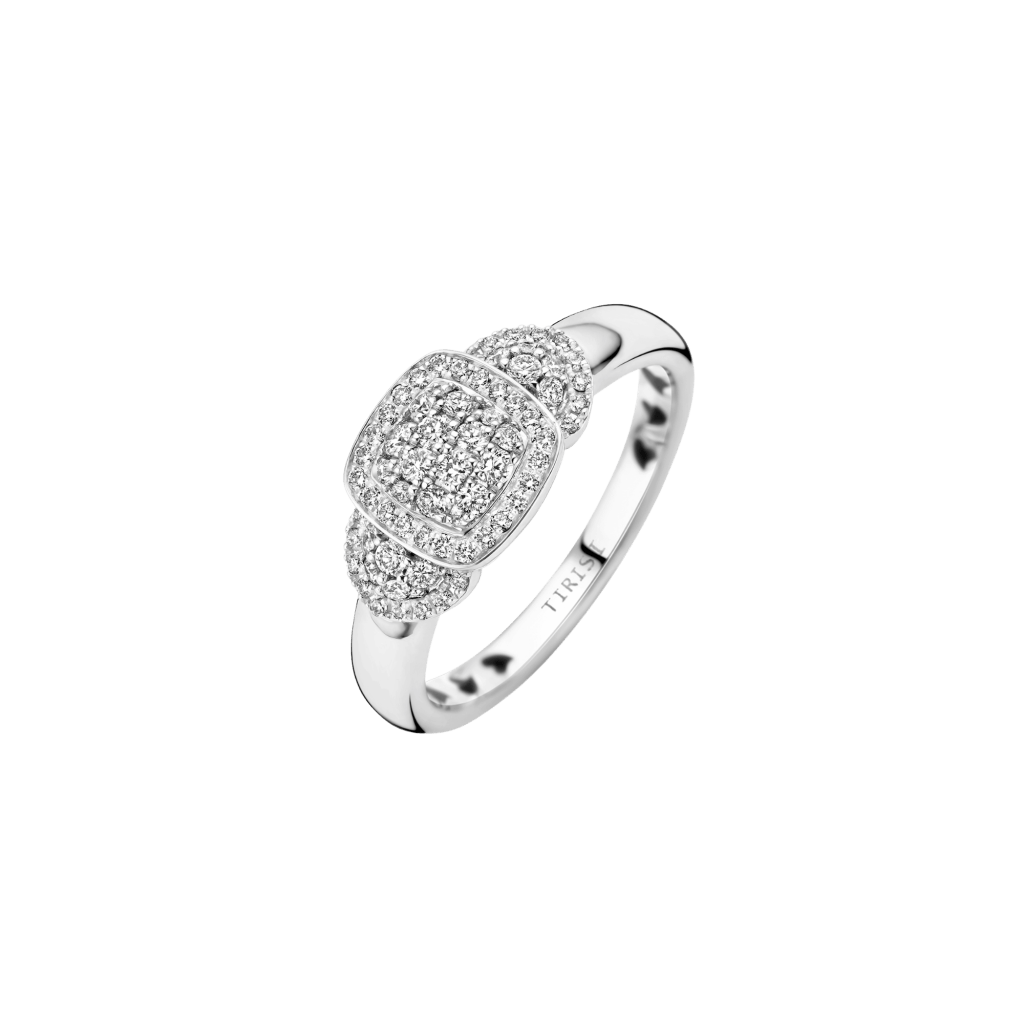 Tirisi Jewelry Milano Tre ring witgoud - TR9820DW - #4 Tirisi Jewelry Milano Tre ring witgoud - TR9820DW - #4