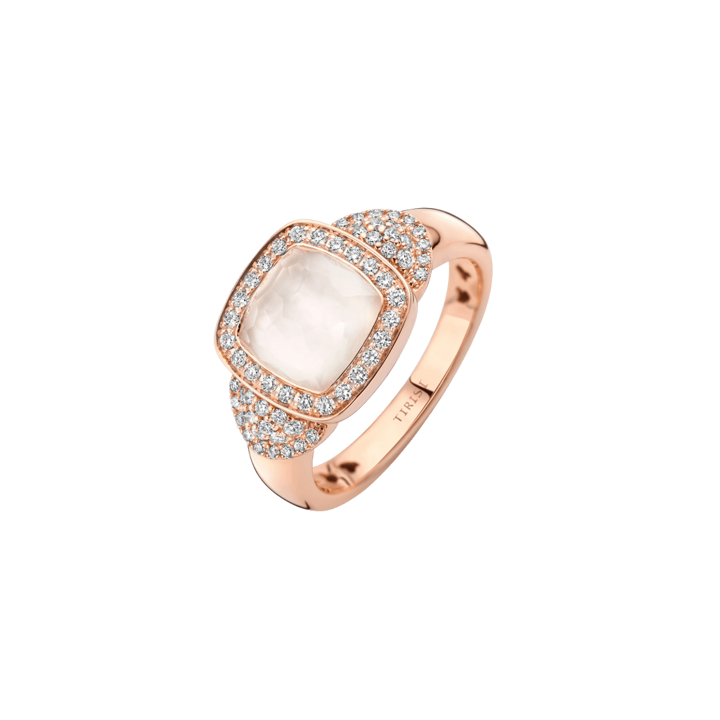 Tirisi Jewelry Milano Tre ring roodgoud - TR9819WQP - #4 Tirisi Jewelry Milano Tre ring roodgoud - TR9819WQP - #4