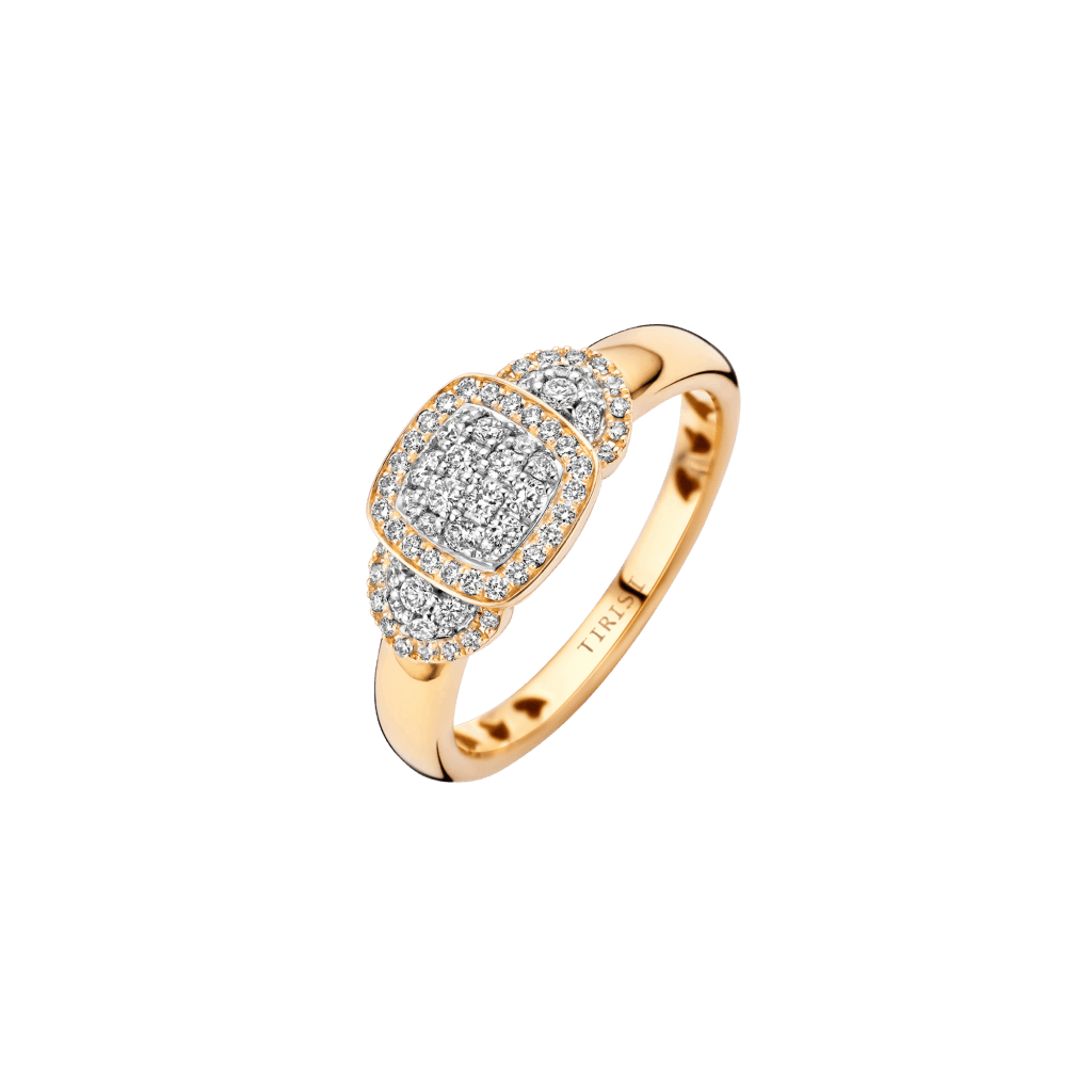 Tirisi Jewelry Milano Tre ring geelgoud - TR9820D(2T) - #4 Tirisi Jewelry Milano Tre ring geelgoud - TR9820D(2T) - #4