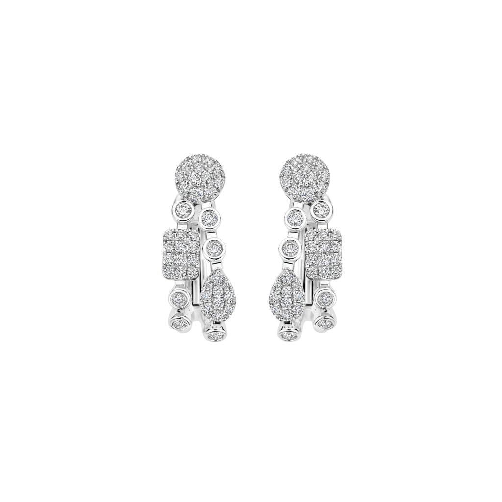 Tirisi Jewelry Venice oorsieraad witgoud - TE9346DW - #4 Tirisi Jewelry Venice oorsieraad witgoud - TE9346DW - #4