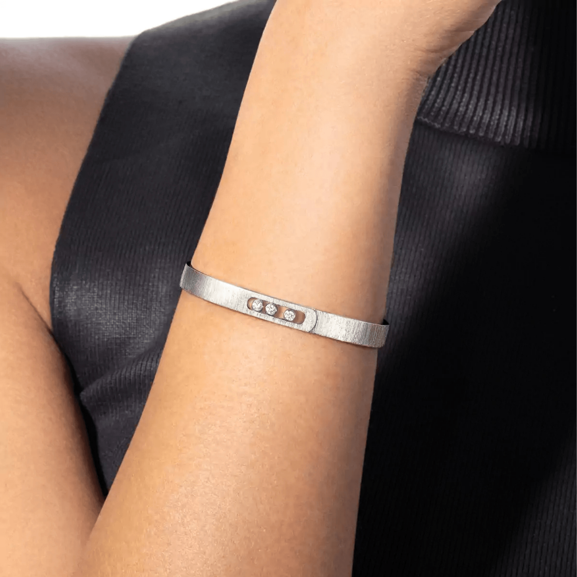 Messika Move Noa Cisele armband witgoud met diamant - 14481-WG - #12 Messika Move Noa Cisele armband witgoud met diamant - 14481-WG - #12