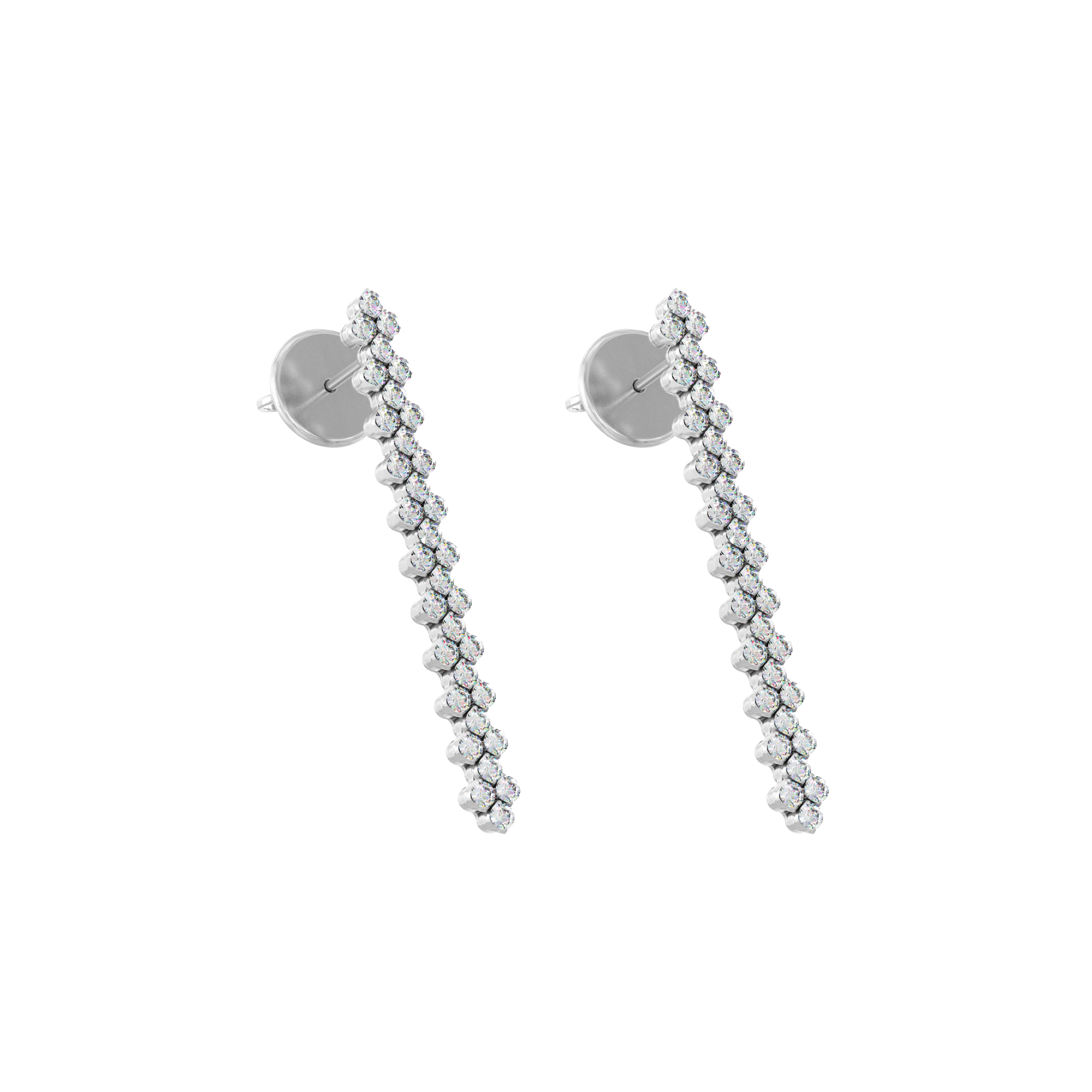 Serafino Consoli Brevetto Classic oorsieraad witgoud met diamant - EA3F2WGWD - #6 Serafino Consoli Brevetto Classic oorsieraad witgoud met diamant - EA3F2WGWD - #6