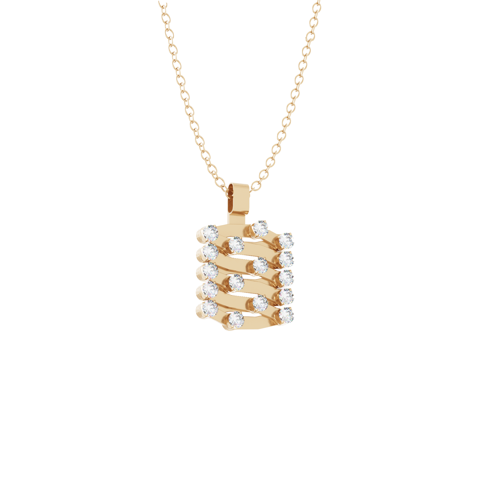 Serafino Consoli Brevetto Classic collier witgoud met diamant - S.CL1492F4RGWD - #4 Serafino Consoli Brevetto Classic collier witgoud met diamant - S.CL1492F4RGWD - #4