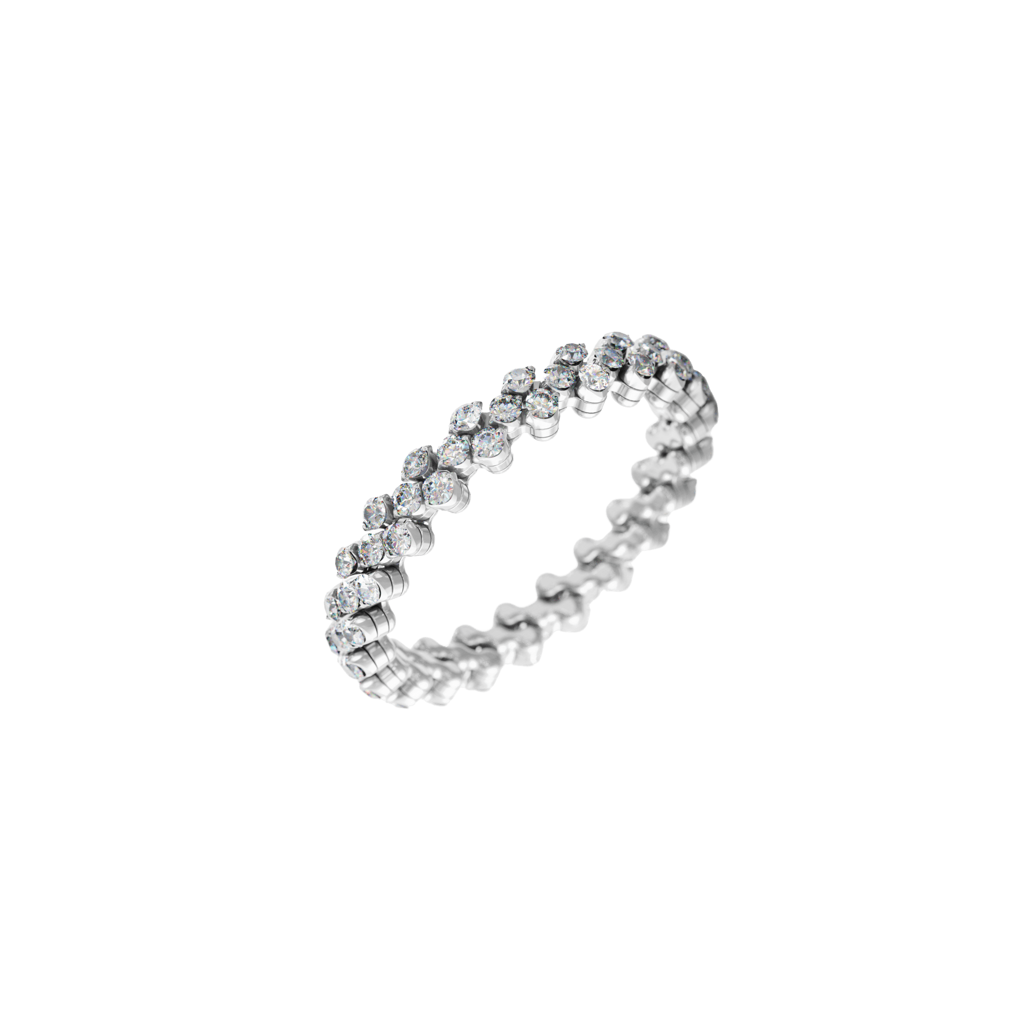 Serafino Consoli Brevetto Classic ring witgoud met diamant - RMS3F2WGWD - #9 Serafino Consoli Brevetto Classic ring witgoud met diamant - RMS3F2WGWD - #9