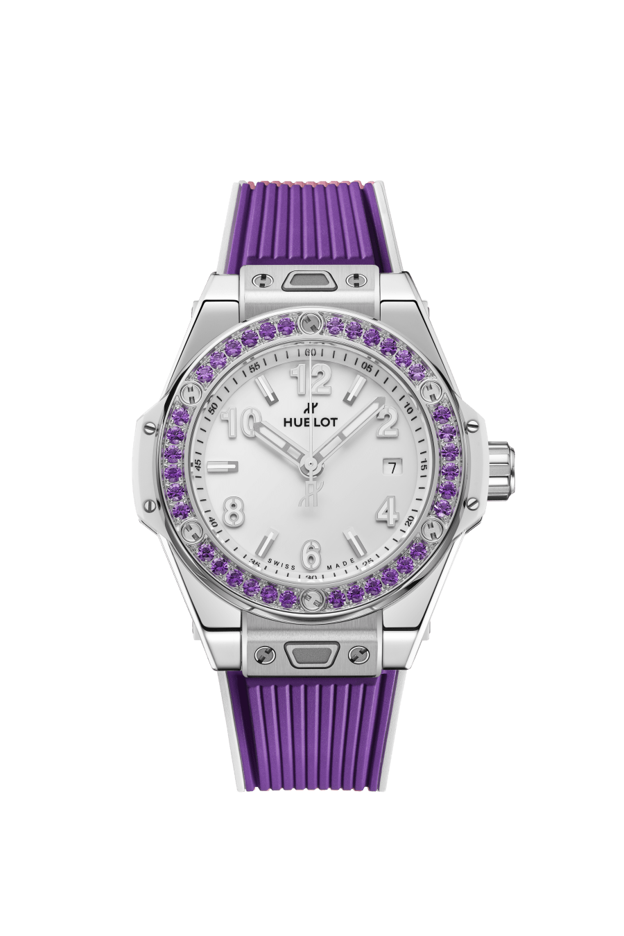 Hublot Big Bang One Click Joyful Steel Purple 33mm - 485.SV.2210.RX.1205 - #8 Hublot Big Bang One Click Joyful Steel Purple 33mm - 485.SV.2210.RX.1205 - #8