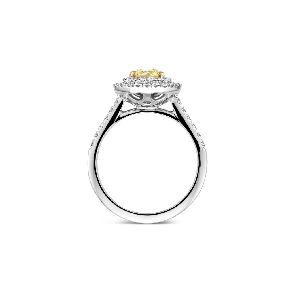 Schaap en Citroen Diamonds ring witgoud met diamant - #3 Schaap en Citroen Diamonds ring witgoud met diamant - #3