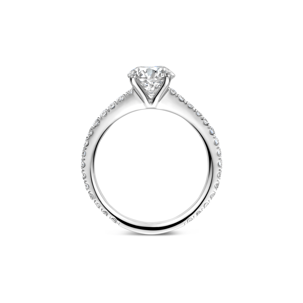 Schaap en Citroen Diamonds ring witgoud met diamant - #4 Schaap en Citroen Diamonds ring witgoud met diamant - #4