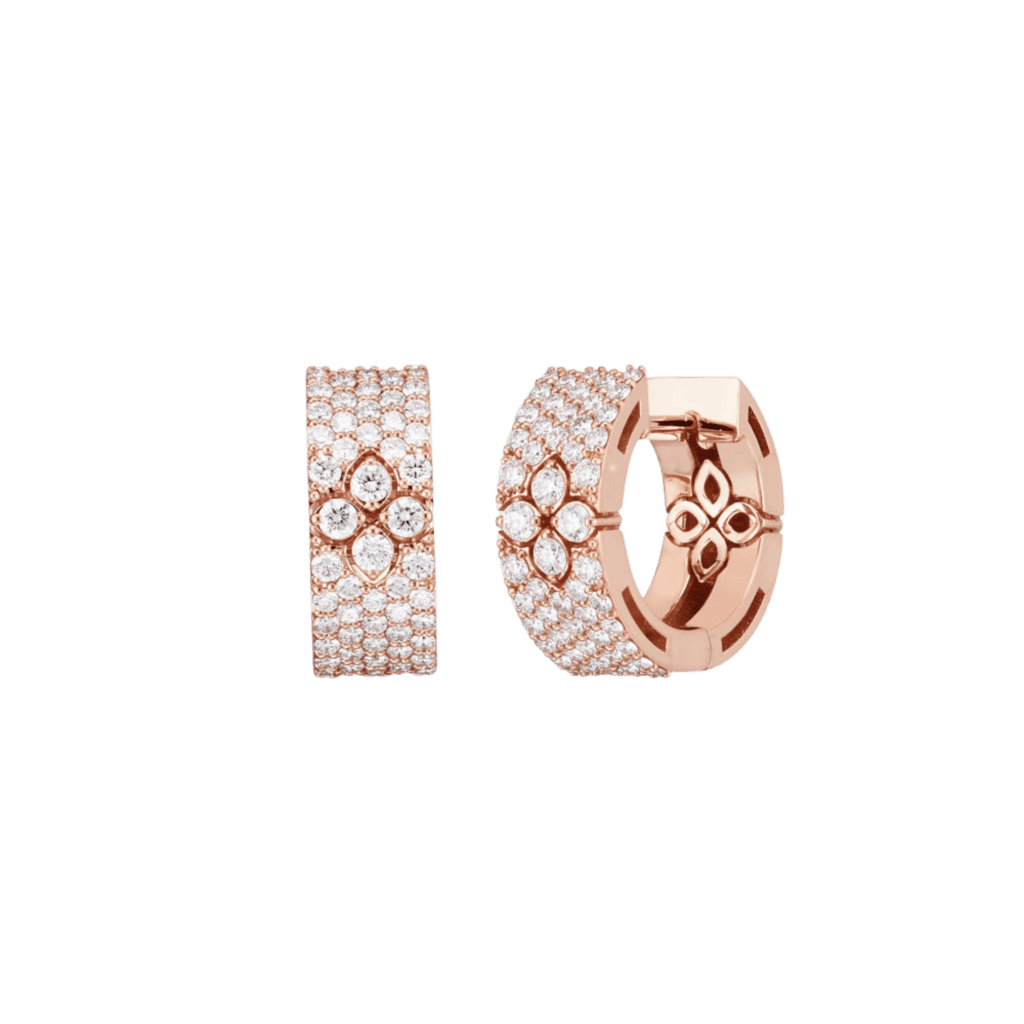 Roberto Coin Love In Verona oorsieraad roodgoud met diamant - ADR888EA2044 - #1 Roberto Coin Love In Verona oorsieraad roodgoud met diamant - ADR888EA2044 - #1