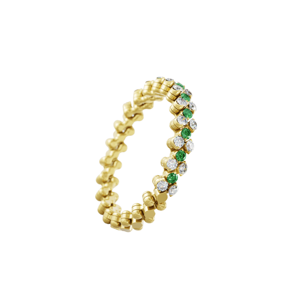 Serafino Consoli Brevetto Classic ring geelgoud met diamant - RMS3H2YGWDT - #3 Serafino Consoli Brevetto Classic ring geelgoud met diamant - RMS3H2YGWDT - #3