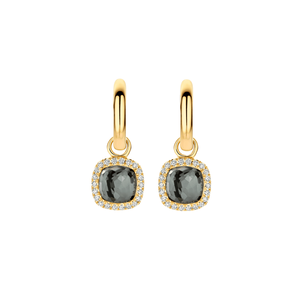Tirisi Jewelry Milano Sweeties oorsieraad geelgoud met diamant - TE9317HM - #3 Tirisi Jewelry Milano Sweeties oorsieraad geelgoud met diamant - TE9317HM - #3