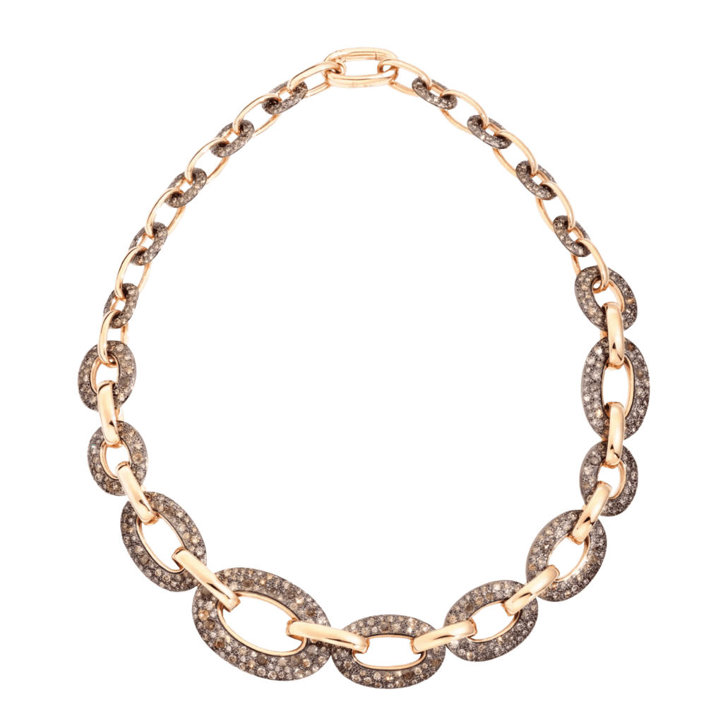 Pomellato Catene collier roodgoud met diamant - PCB7050 O7000 DBR00 - #2 Pomellato Catene collier roodgoud met diamant - PCB7050 O7000 DBR00 - #2