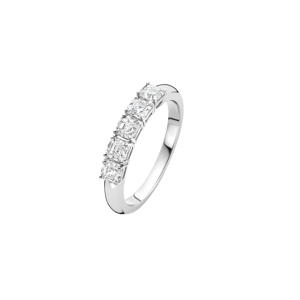 Paola Alliancering - Royal Asscher - R.151.RAC.WG.10 HRD Paola Alliancering - Royal Asscher - R.151.RAC.WG.10 HRD