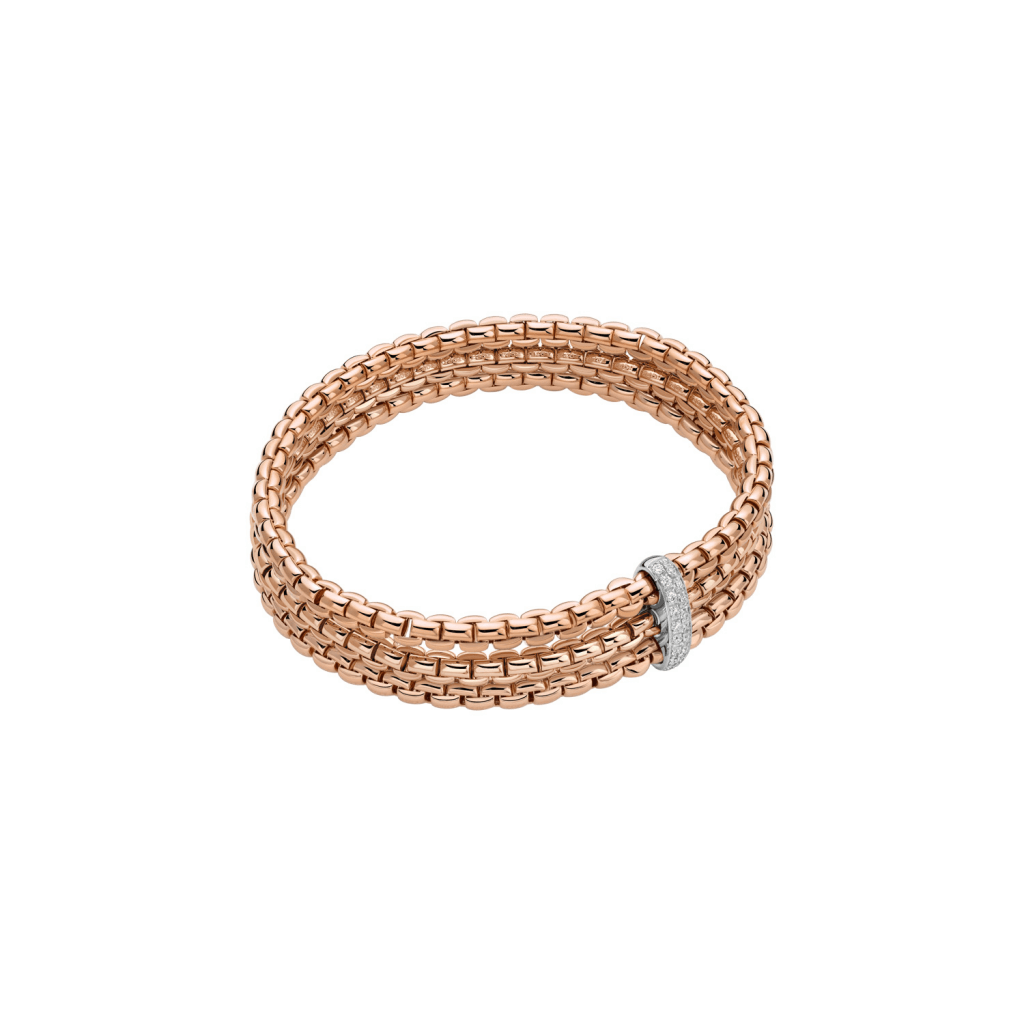 FOPE Eka Maori armband roodgoud met diamant - 75601BX_BB_R_XBX_00M - #2 FOPE Eka Maori armband roodgoud met diamant - 75601BX_BB_R_XBX_00M - #2