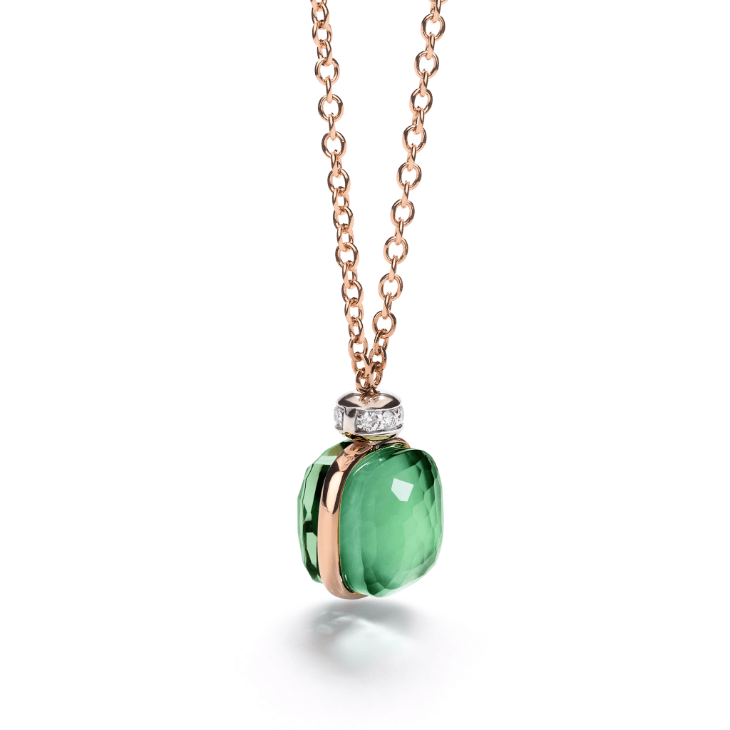 Pomellato Nudo collier roodgoud met diamant - PCC2022 O6WHR BPAAV - #3 Pomellato Nudo collier roodgoud met diamant - PCC2022 O6WHR BPAAV - #3